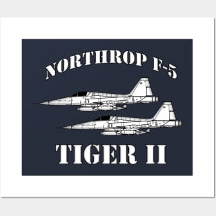 F-5 Tiger II Posters and Art